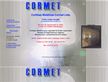 Tablet Screenshot of cormet.net